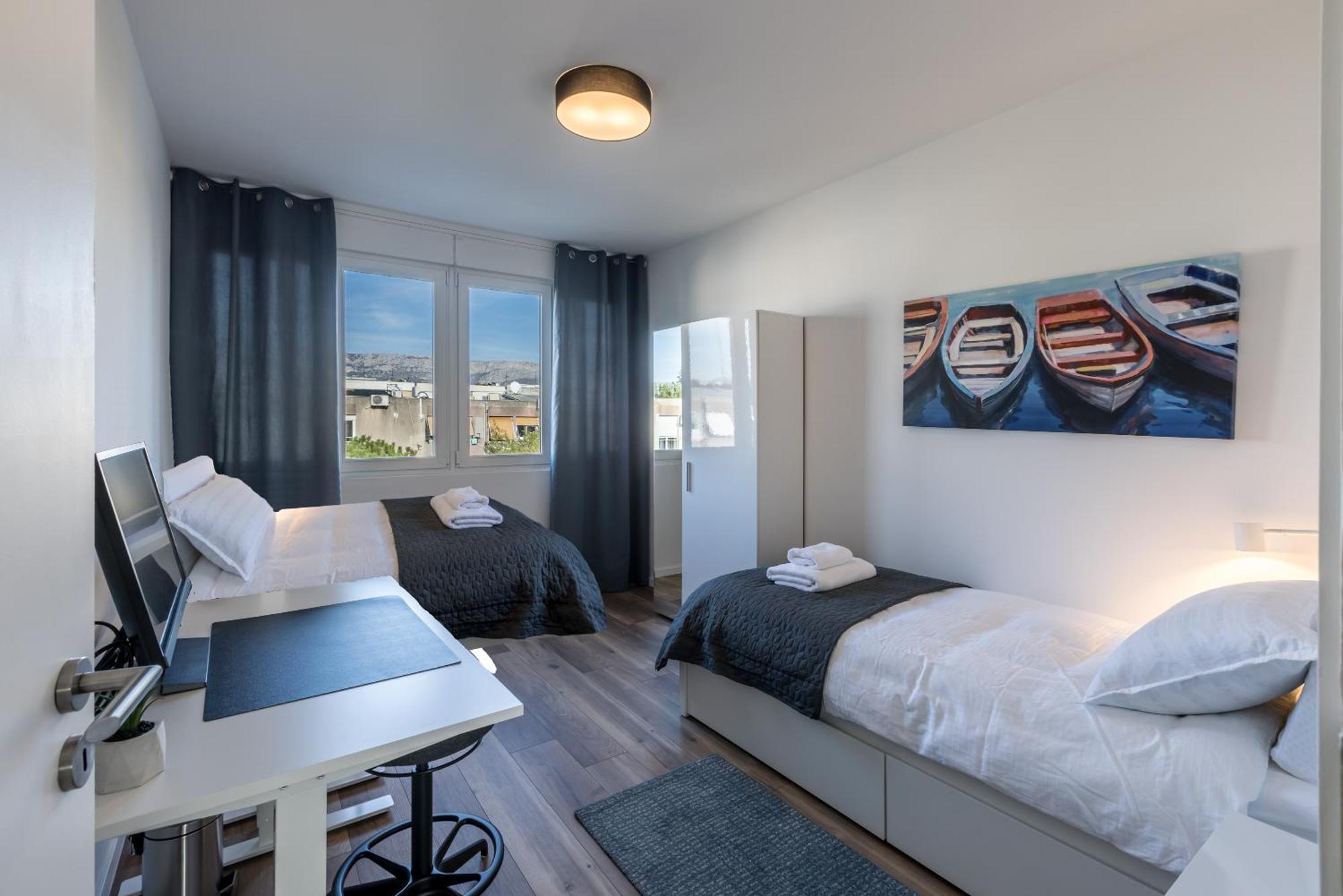 Sundowners Apartment, 52Qm, Double & Single Bed, 10 Min From Old Town Of Σπλιτ Εξωτερικό φωτογραφία